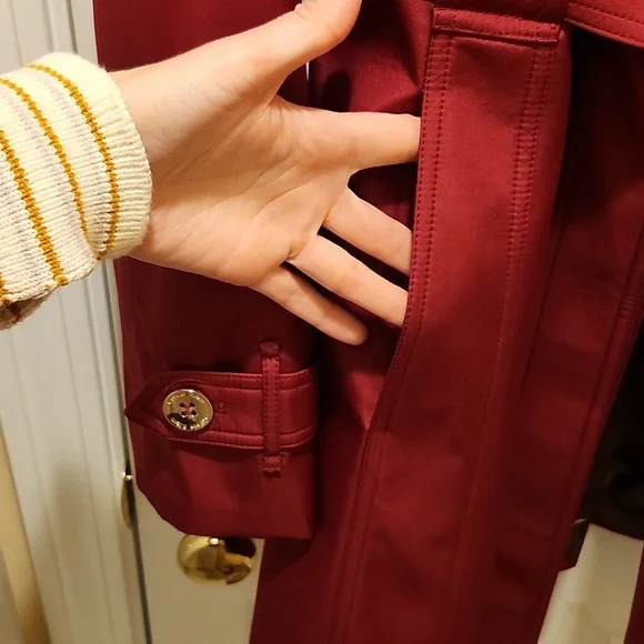 Calvin Klein Trench Coat NWOT - Picture 7 of 8